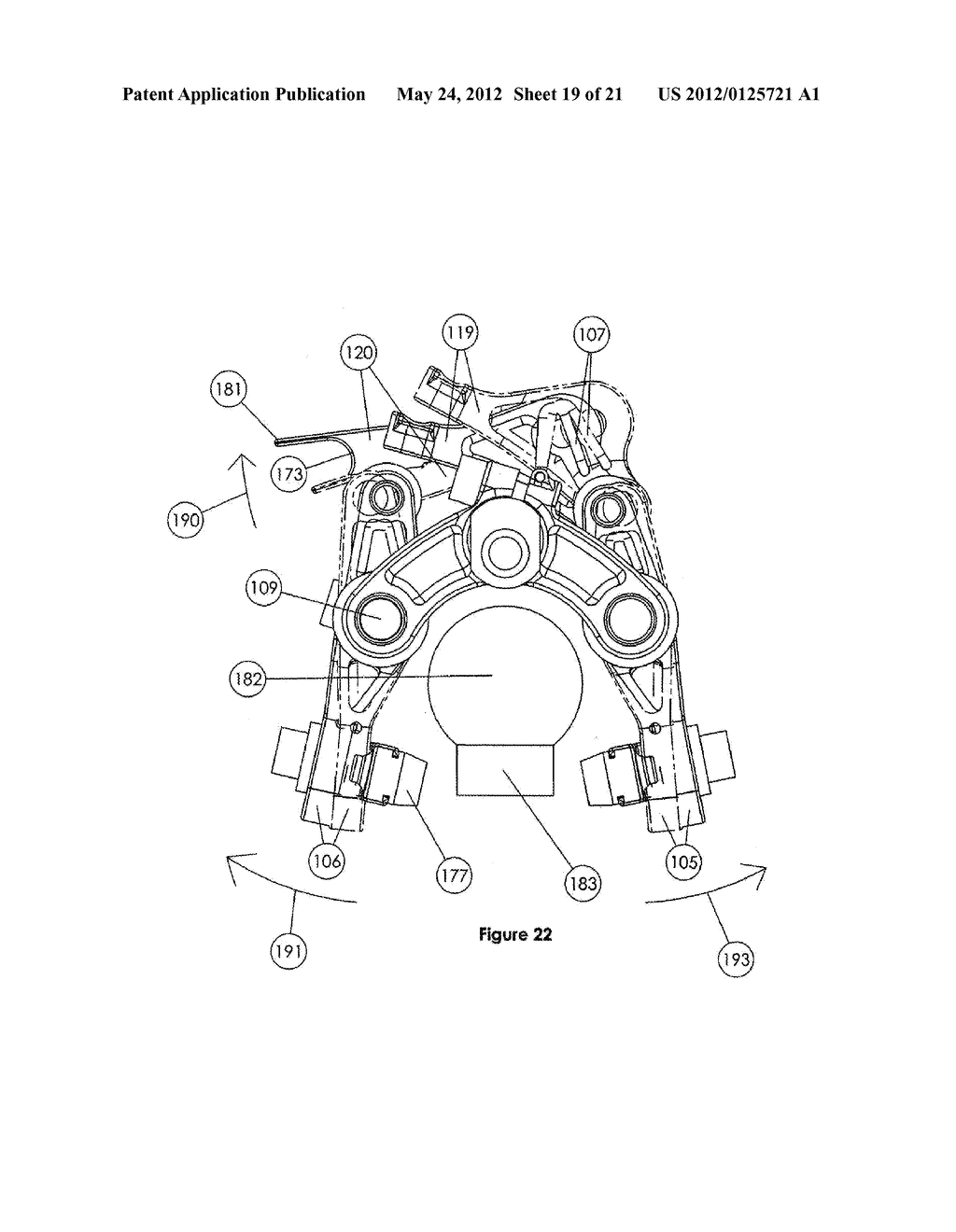 Light weight bicycle brake assembly - diagram, schematic, and image 20