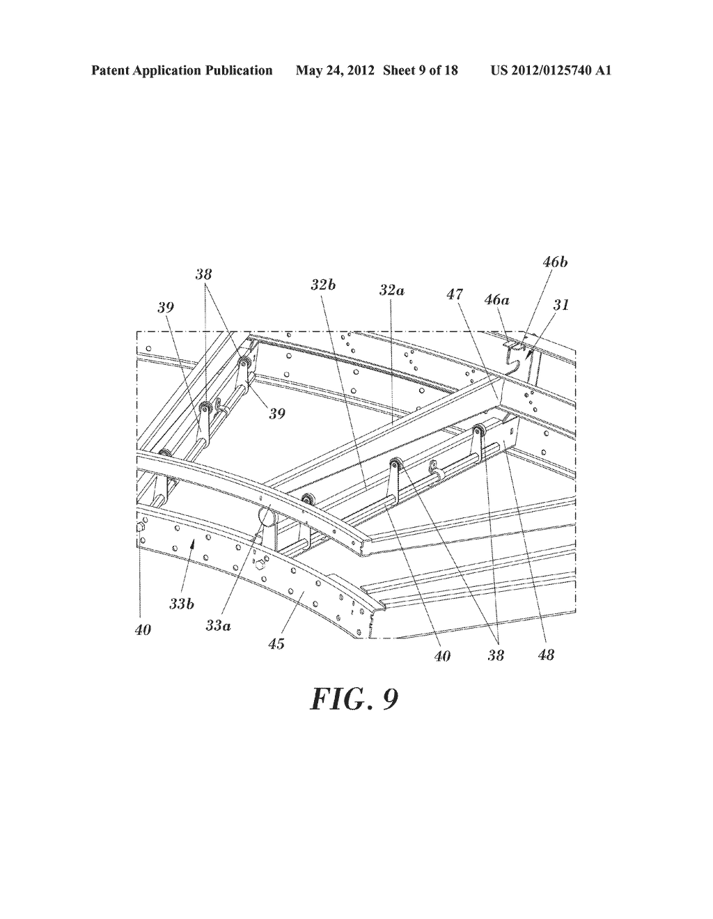 ASSEMBLY FOR SUPPORTING AND GUIDING CONVEYOR BELTS - diagram, schematic, and image 10