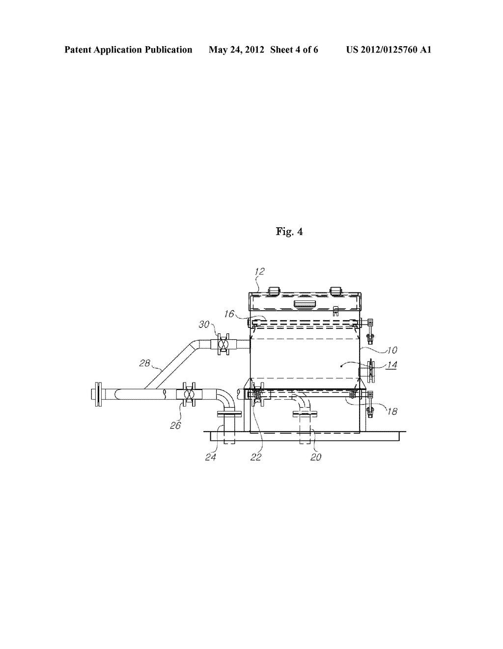 PYROLYSIS APPARATUS OF WASTE MATERIAL - diagram, schematic, and image 05