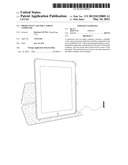 Protective case for a tablet computer diagram and image