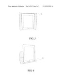 Protective case for a tablet computer diagram and image