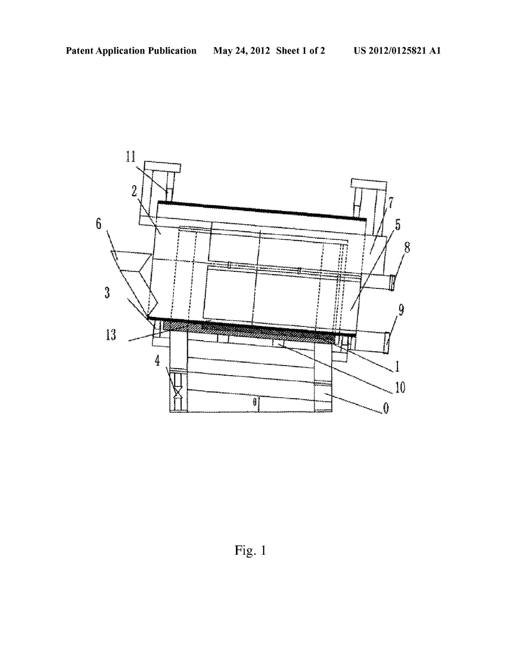 METHOD AND DEVICE FOR AXIAL SEPARATION BY THE INNER SURFACE OF  PERMANENT     MAGNETIC ARC GROOVE - diagram, schematic, and image 02