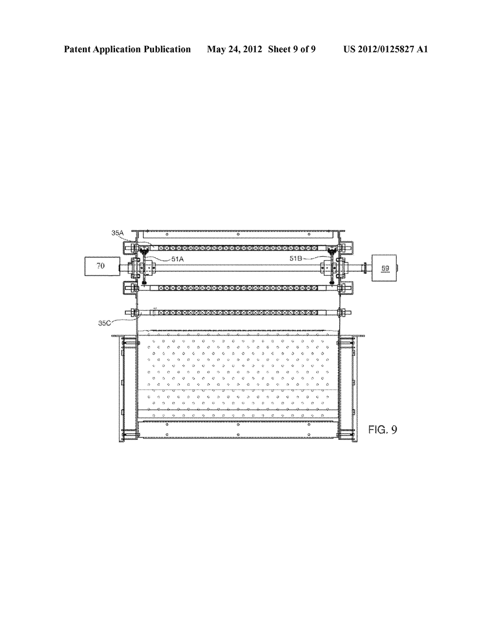 Mixture Separation Device With Detached Free Rolling Bars - diagram, schematic, and image 10