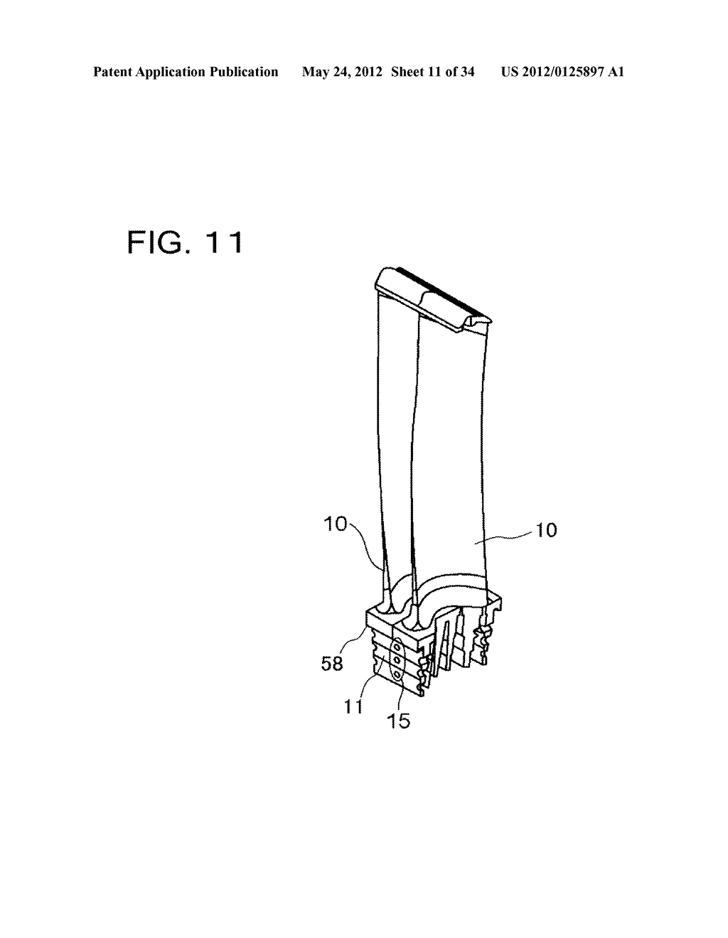 STRESS TREATMENT DEVICE, OPERATING SYSTEM, AND METHOD OF MAKING TURBINE - diagram, schematic, and image 12