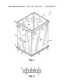 Custom Sized Plastic Tote Having Intermediate Sleeve diagram and image