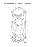 Custom Sized Plastic Tote Having Intermediate Sleeve diagram and image