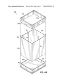 Custom Sized Plastic Tote Having Intermediate Sleeve diagram and image