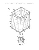 Custom Sized Plastic Tote Having Intermediate Sleeve diagram and image