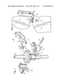 MONITOR-MOUNTING SYSTEM FOR A LAND VEHICLE HEADREST diagram and image