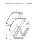 MONITOR-MOUNTING SYSTEM FOR A LAND VEHICLE HEADREST diagram and image