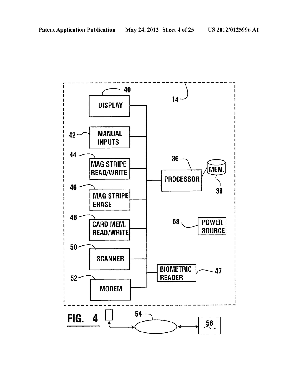 Banking System Controlled Responsive To Data Bearing Records - diagram, schematic, and image 05