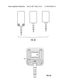 METHOD FOR TRANSMITTING INFORMATION FROM A CARD READER TO A MOBILE DEVICE     WITH THE CARD READER HAVING READ HEAD OFFSET FROM A CENTER OF AN     ASSOCIATED HOUSING diagram and image