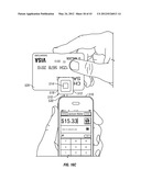 METHOD FOR TRANSMITTING INFORMATION FROM A CARD READER TO A MOBILE DEVICE     WITH THE CARD READER HAVING READ HEAD OFFSET FROM A CENTER OF AN     ASSOCIATED HOUSING diagram and image