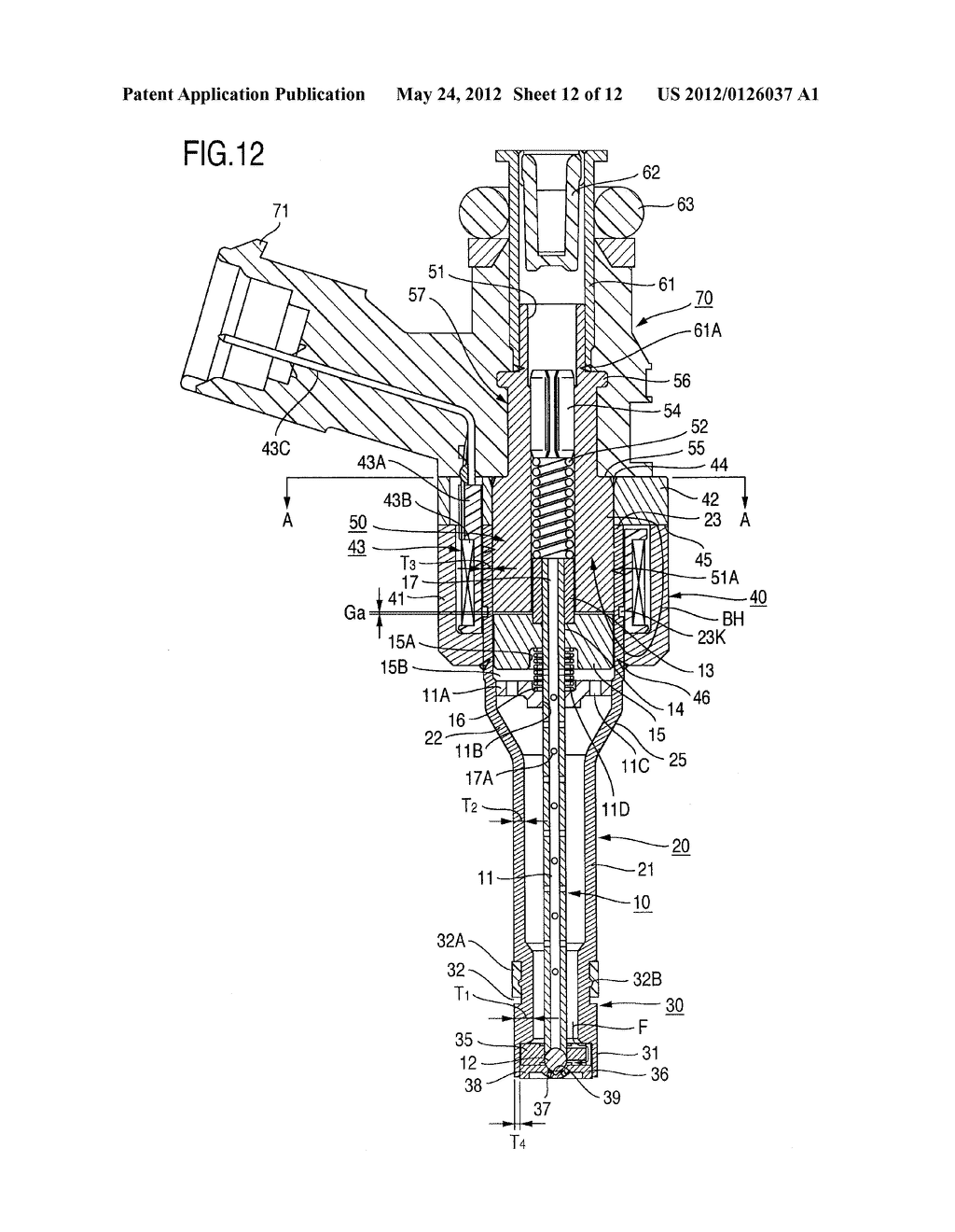 Electromagnetic Fuel Injector and Method for Assembling the Same - diagram, schematic, and image 13