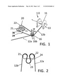 DEVICE FOR HANDLING OF ROPES AND USE THEREOF diagram and image