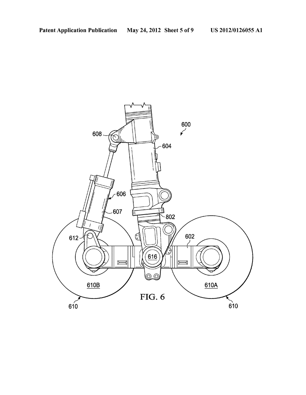 HYDRAULIC ACTUATOR FOR SEMI LEVERED LANDING GEAR - diagram, schematic, and image 06