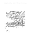 Compact cargo lift for commercial aircraft diagram and image