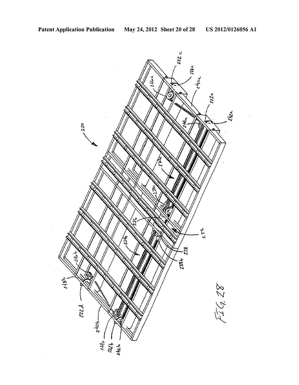 Compact cargo lift for commercial aircraft - diagram, schematic, and image 21