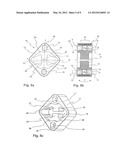 DEVICE FOR SUSPENDING AN OSCILLATING LOAD, PARTICULARLY FOR AN EXHAUST GAS     SYSTEM OF A MOTOR VEHICLE diagram and image