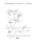 AUTOMATICALLY LOCKING LIFTING SYSTEM FOR DISPLAY CASES diagram and image