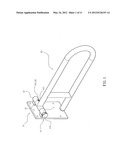 Foldable Safety Handrail Assembly diagram and image