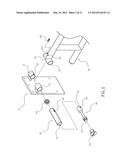 Foldable Safety Handrail Assembly diagram and image