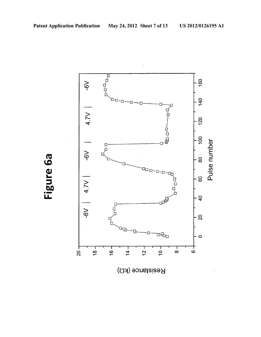 Two terminal multi-layer thin film resistance switching device with a     diffusion barrier and methods thereof - diagram, schematic, and image 08