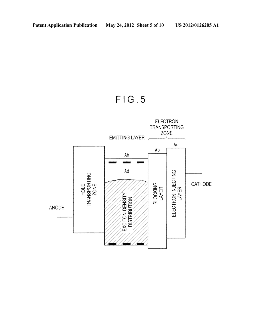 ORGANIC ELECTROLUMINESCENCE DEVICE - diagram, schematic, and image 06