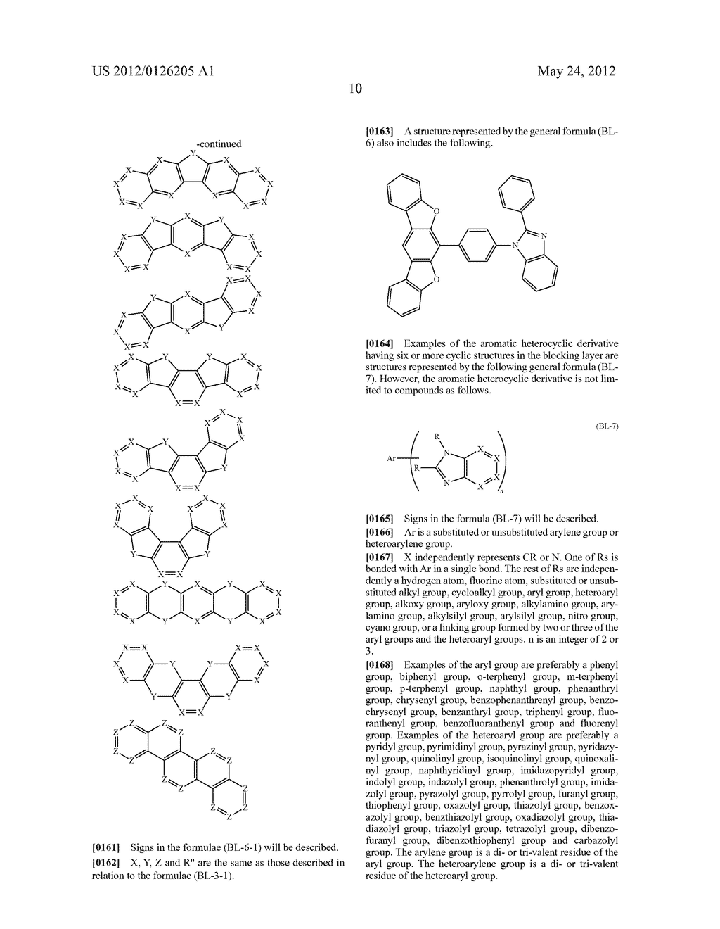 ORGANIC ELECTROLUMINESCENCE DEVICE - diagram, schematic, and image 21