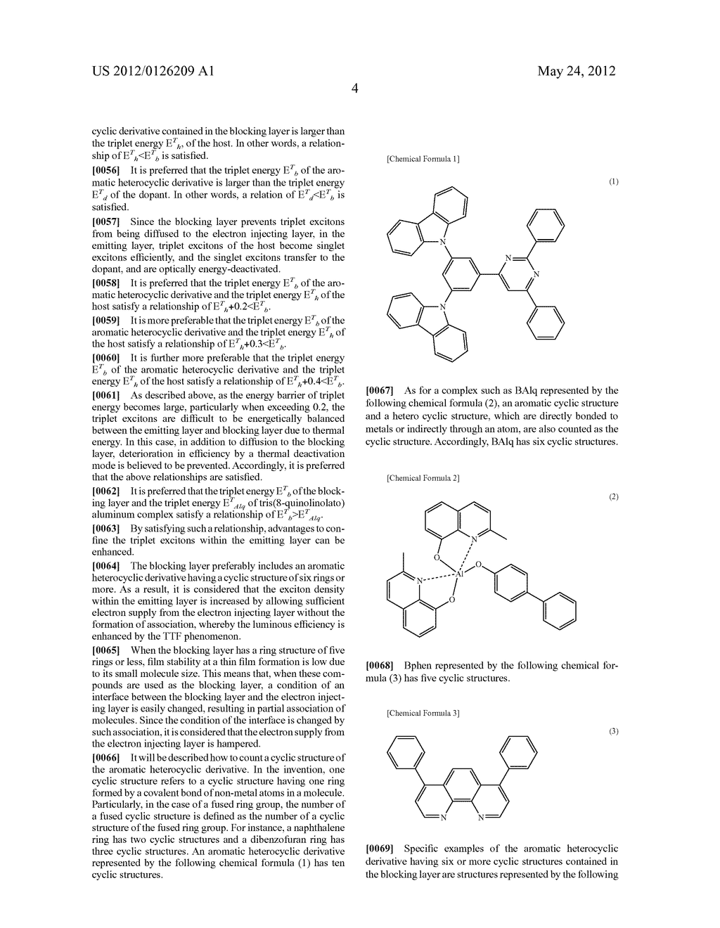 ORGANIC ELECTROLUMINESCENCE DEVICE - diagram, schematic, and image 17