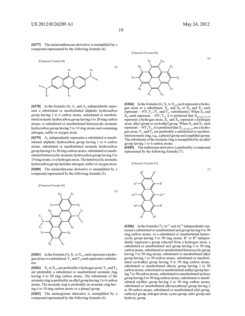 ORGANIC ELECTROLUMINESCENCE DEVICE - diagram, schematic, and image 32