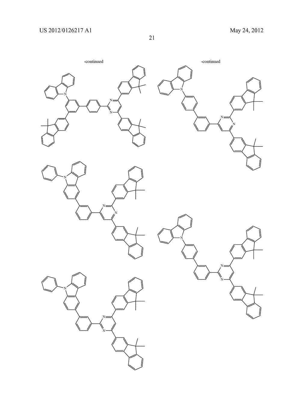 FLUORENE-CONTAINING AROMATIC COMPOUND, MATERIAL FOR ORGANIC     ELECTROLUMINESCENT ELEMENT, AND ORGANIC ELECTROLUMINESCENT ELEMENT USING     SAME - diagram, schematic, and image 23