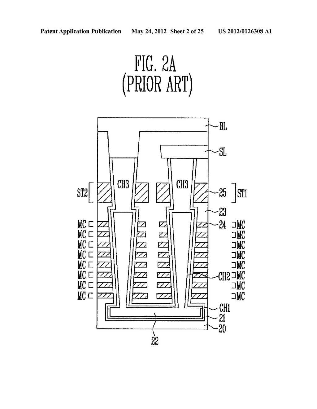 NON-VOLATILE MEMORY DEVICE AND METHOD OF MANUFACTURING THE SAME - diagram, schematic, and image 03