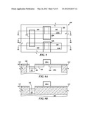 SOURCE/DRAIN-TO-SOURCE/DRAIN RECESSED STRAP AND METHODS OF MANUFACTURE OF     SAME diagram and image