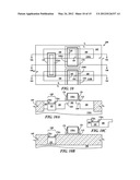 SOURCE/DRAIN-TO-SOURCE/DRAIN RECESSED STRAP AND METHODS OF MANUFACTURE OF     SAME diagram and image