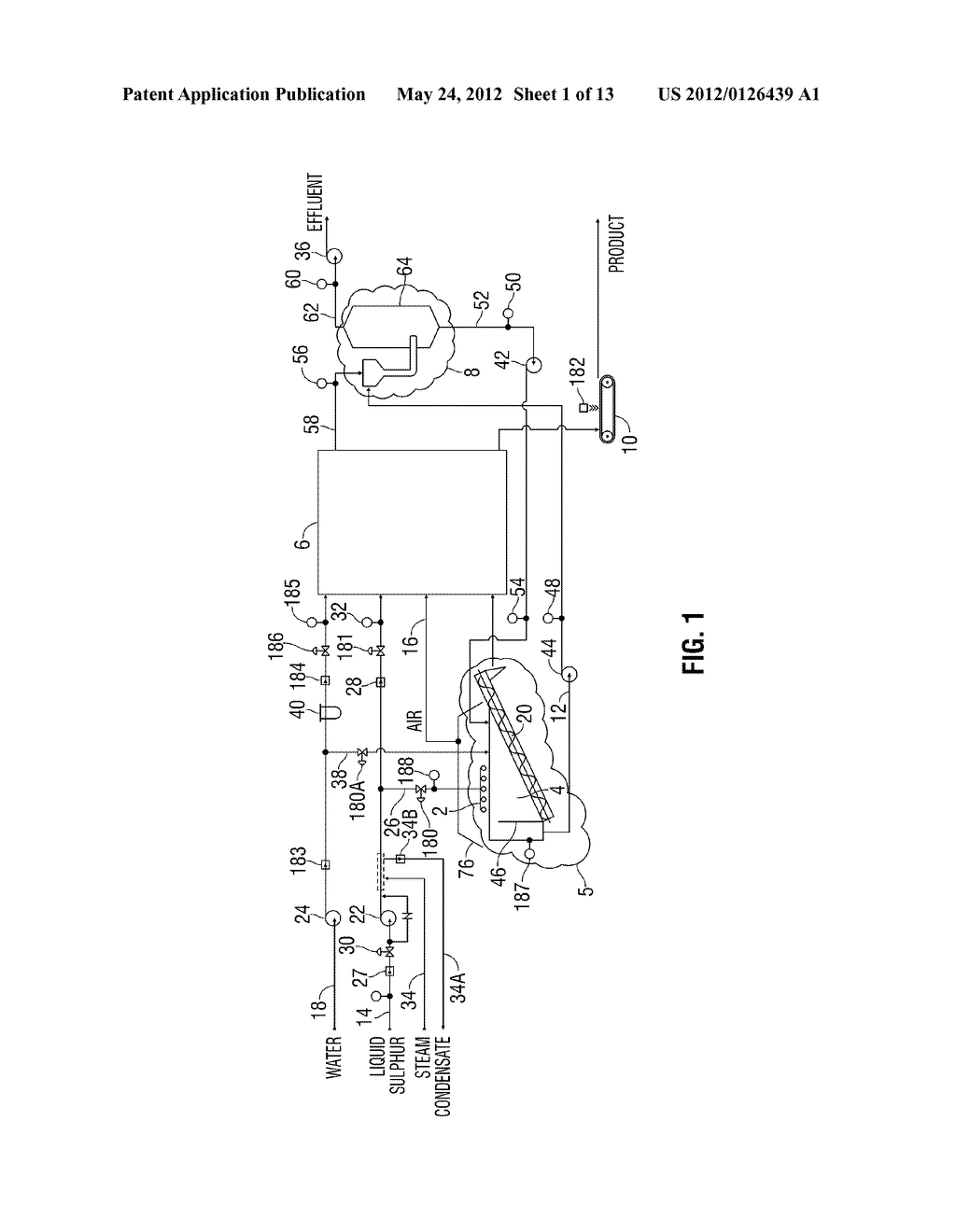 METHOD AND SYSTEM FOR GENERATING SULFUR SEEDS AND GRANULES - diagram, schematic, and image 02