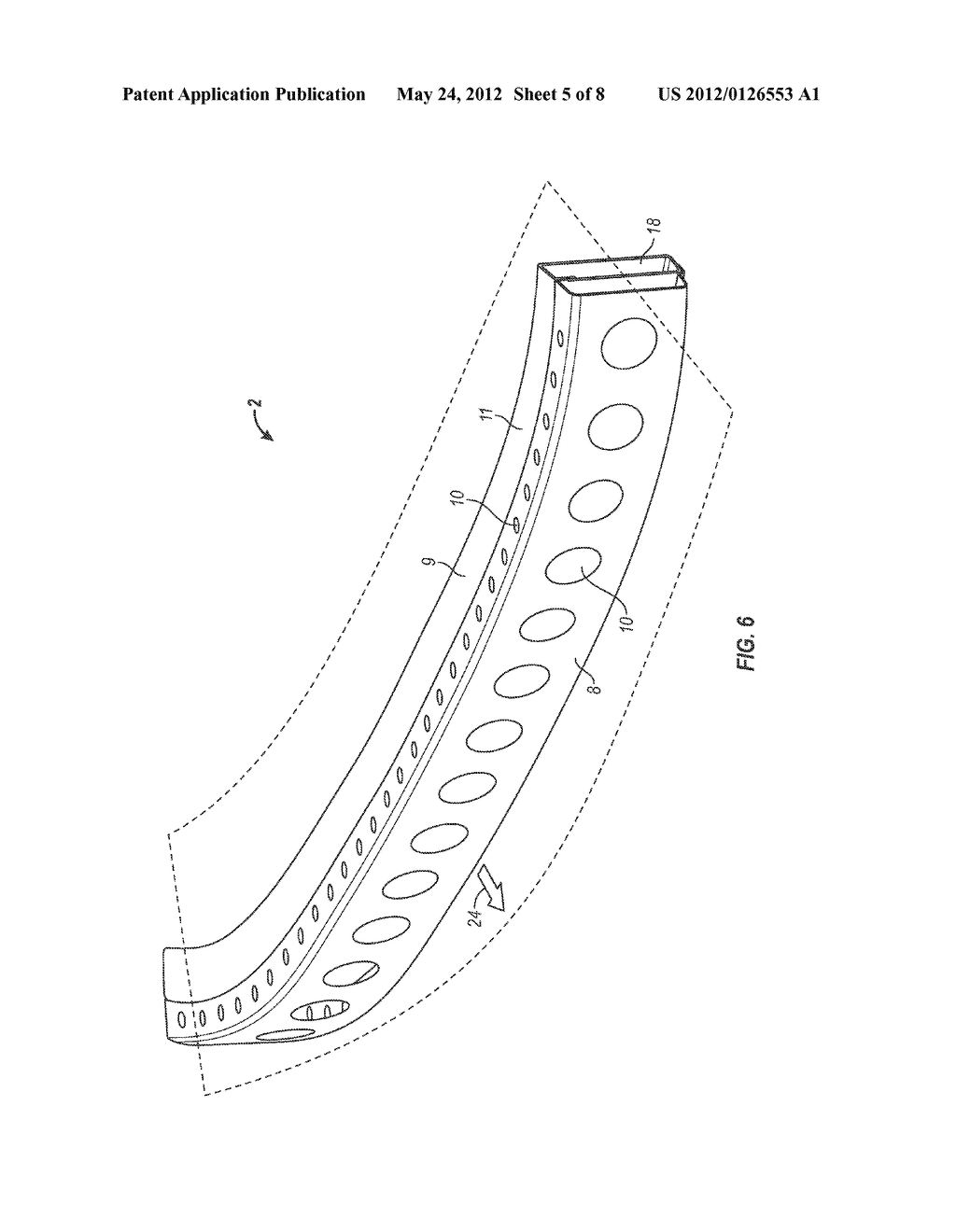 BUMPER CROSS MEMBER FOR A MOTOR VEHICLE, REINFORCEMENT COMPONENT FOR A     BUMPER CROSS MEMBER AND METHOD FOR PRODUCING A BUMPER CROSS MEMBER - diagram, schematic, and image 06