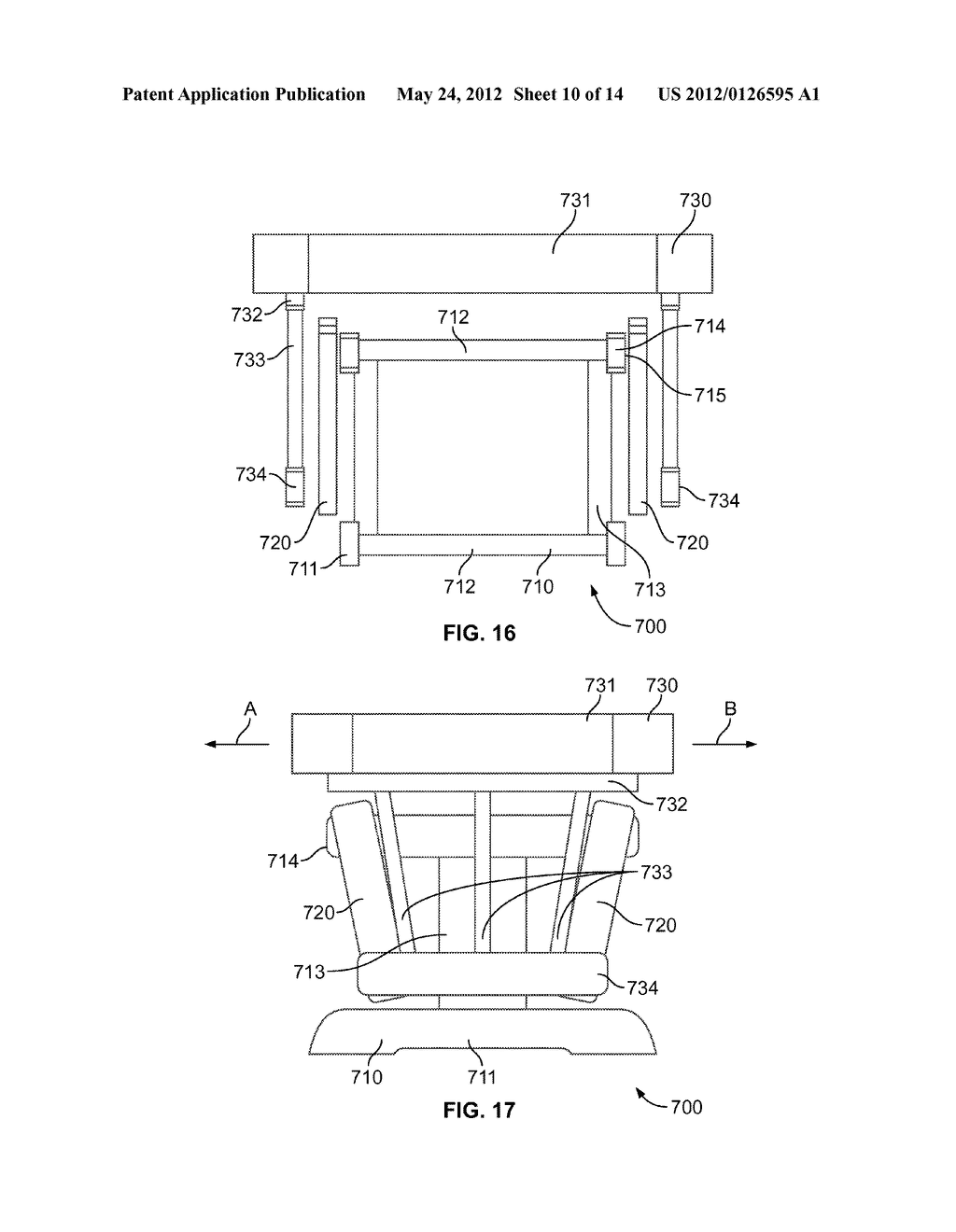 GLIDING ROCKING CHAIR AND OTTOMAN - diagram, schematic, and image 11