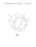 STATOR HOUSING ASSEMBLY HAVING OVERMOLDED MAGNETS diagram and image