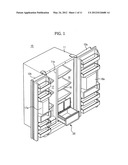 Refrigerator and receptacle assembly thereof diagram and image