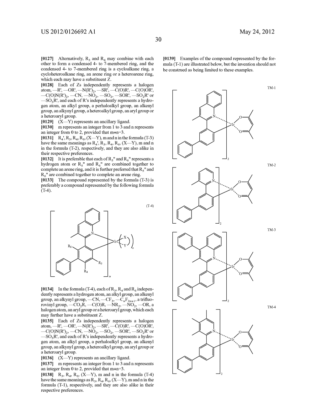 ORGANIC ELECTROLUMINESCENCE DEVICE - diagram, schematic, and image 32