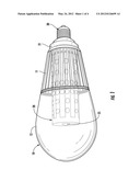 LED Light Bulb with Battery Backup and Remote Operation diagram and image