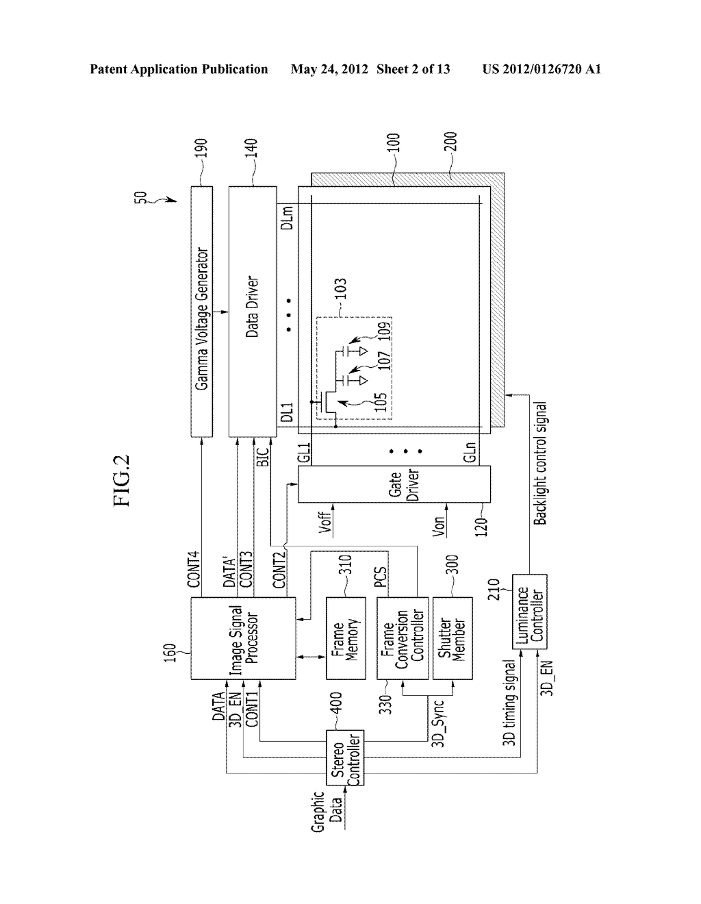 THREE-DIMENSIONAL IMAGE DISPLAY DEVICE - diagram, schematic, and image 03