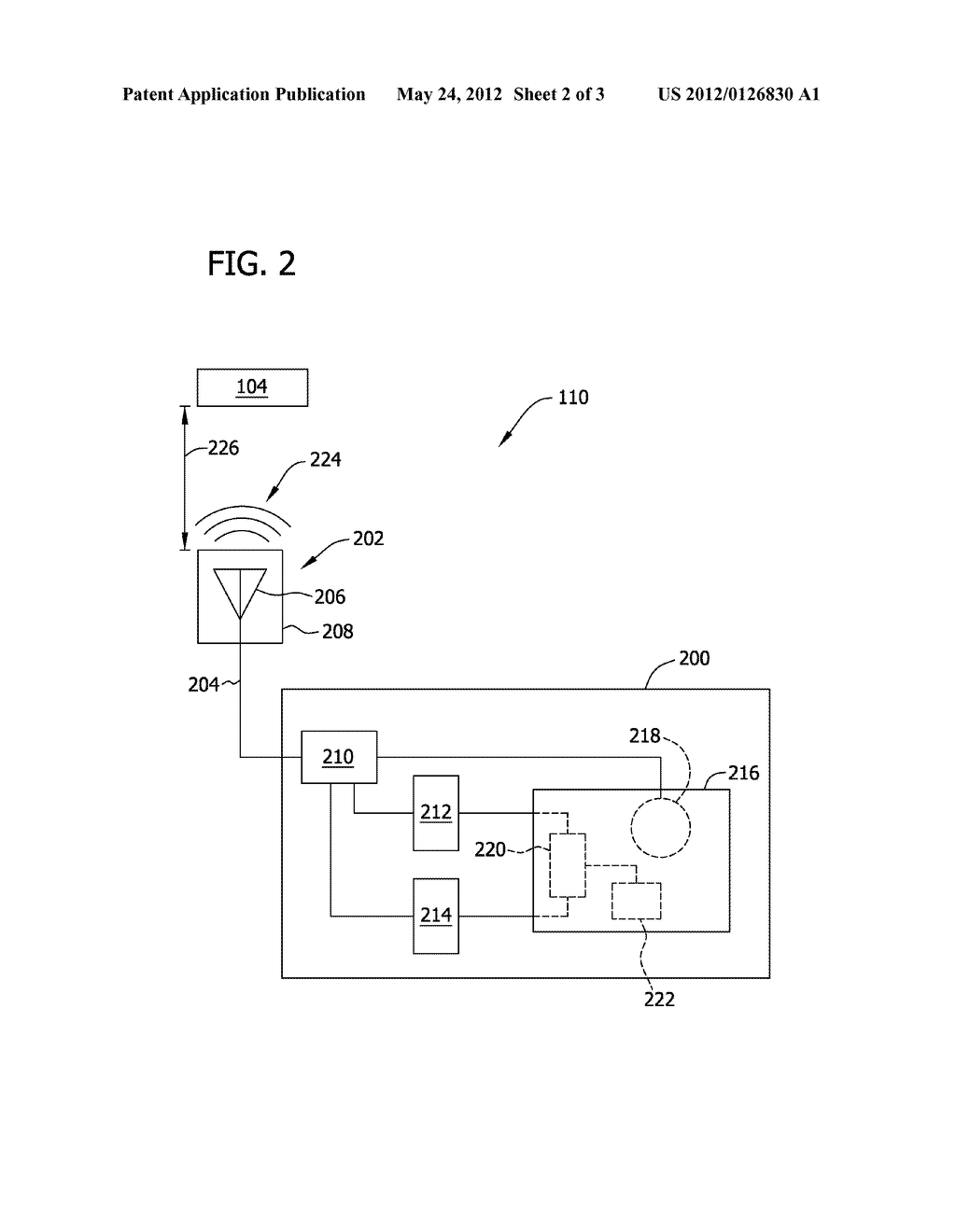 Sensor Assembly And Methods Of Measuring A Proximity Of A Machine     Component To A Sensor - diagram, schematic, and image 03