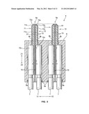 CONNECTOR AND SEMICONDUCTOR TESTING DEVICE INCLUDING THE CONNECTOR diagram and image