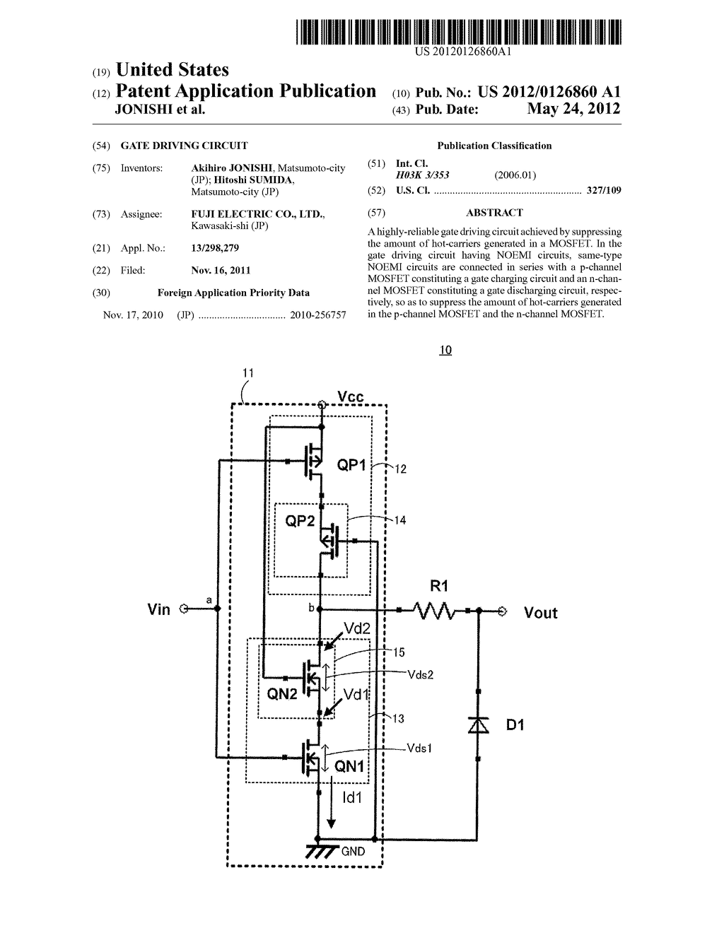 GATE DRIVING CIRCUIT - diagram, schematic, and image 01