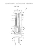 PIEZOELECTRIC VIBRATING REED, PIEZOELECTRIC VIBRATOR, OSCILLATOR,     ELECTRONIC DEVICE, RADIO-CONTROLLED CLOCK, AND METHOD FOR MANUFACTURING     PIEZOELECTRIC VIBRATING REED diagram and image