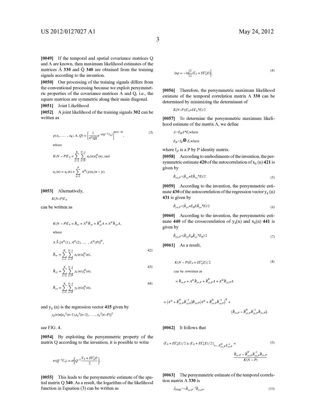 Persymmetric Parametric Adaptive Matched Filters for Detecting Targets     Using Space-Time Adaptive Processing of Radar Signals - diagram, schematic, and image 11