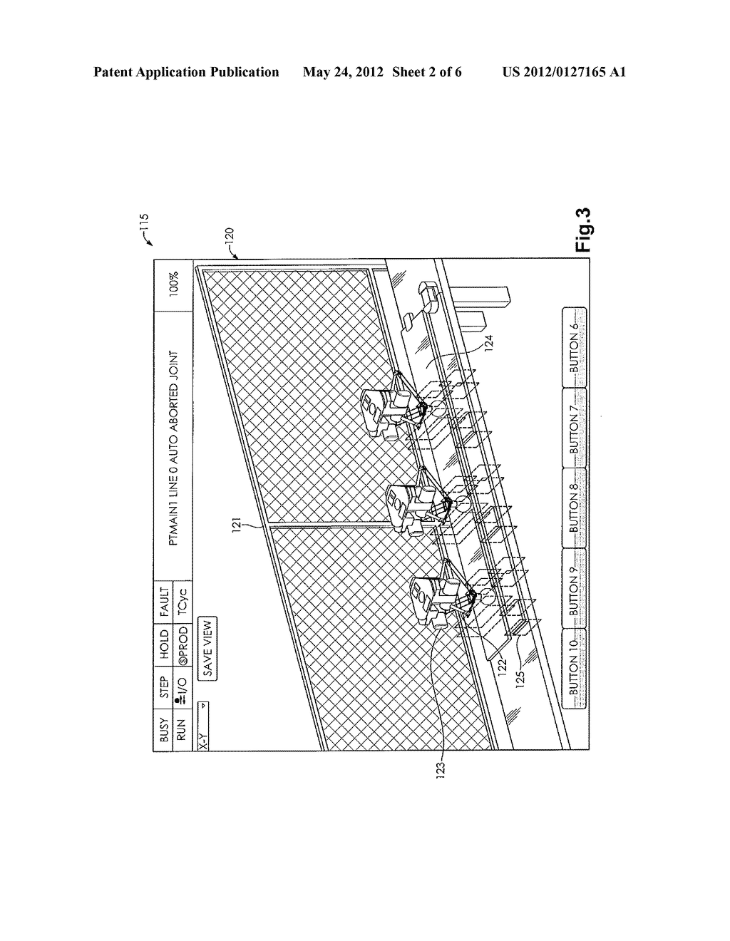 SYSTEM, METHOD, AND APPARATUS TO DISPLAY THREE-DIMENSIONAL ROBOTIC     WORKCELL DATA - diagram, schematic, and image 03