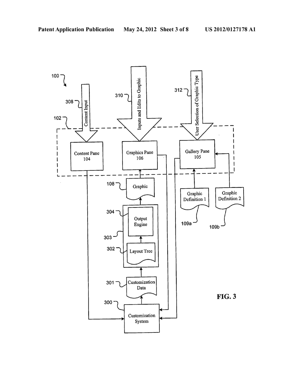 MAINTAINING GRAPHICAL PRESENTATIONS BASED ON USER CUSTOMIZATIONS - diagram, schematic, and image 04